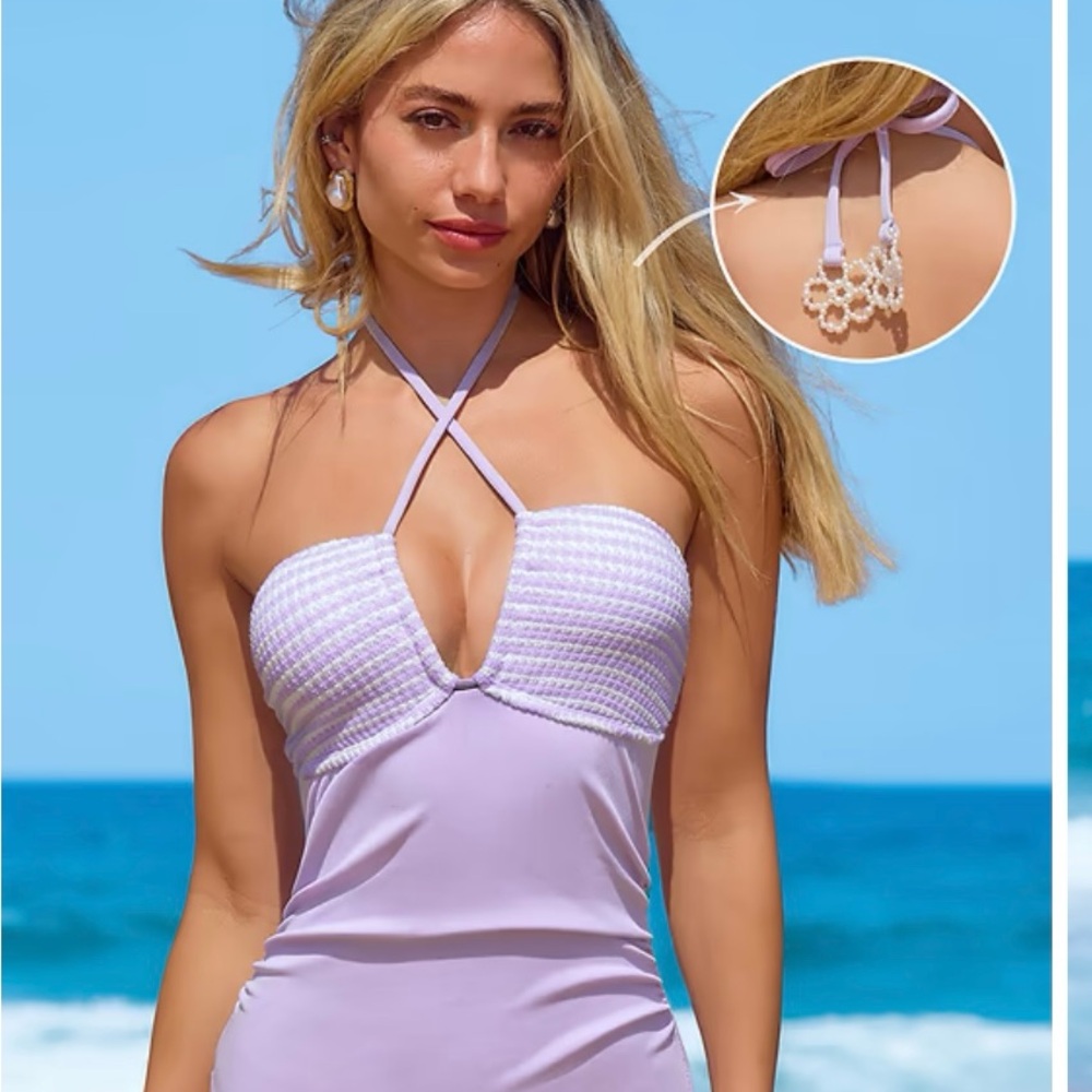 CUPSHE one piece bathing suit.